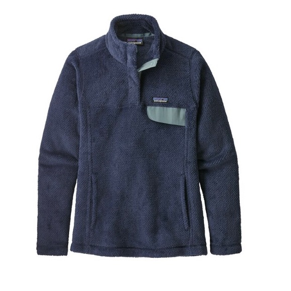 Patagonia Jackets & Blazers - Patagonia Navy Pullover Sherpa Fleece